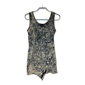 American Bazi Denim Asymmetrical Dress